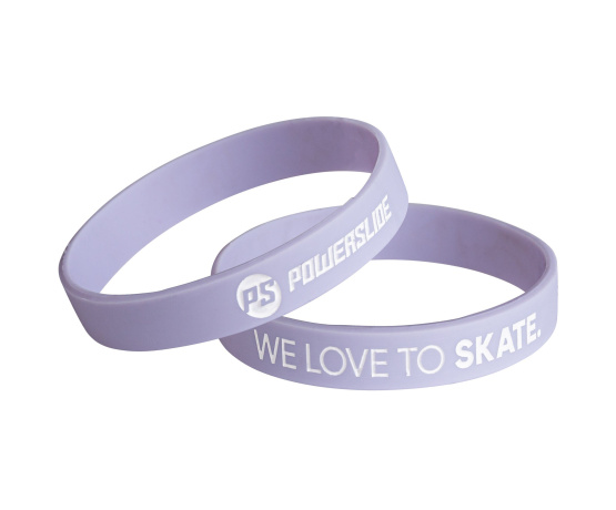 Bracelet "We love to Skate" lavender