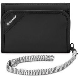 peněženka PACSAFE RFIDSAFE V125 TRIFOLD WALLET black