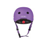 Fialová helma pro holky Micro LED Floral Purple