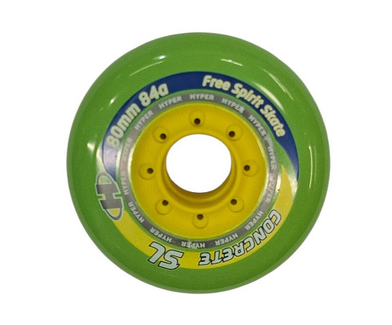 Concrete SL Green 80mm 84A 4ks - POSLEDNÍ 1 SADA