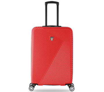 Kabinové zavazadlo TUCCI T-0118/3-S ABS - červená