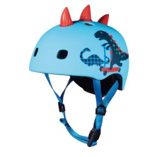 Přilba LED 3D Scootersaurus V3 M (52-56 cm)