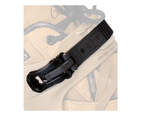Kizer AL Memory Buckle Black incl. Hardware Kizer AL Memory Buckle Black incl. Hardware