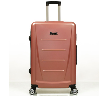 Cestovní kufr ROCK TR-0229/3-M ABS - růžová