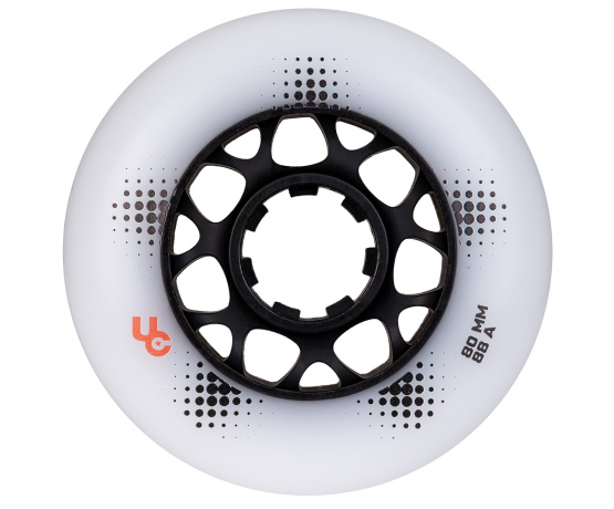 Team PRO 80mm 88A White, 4-pack