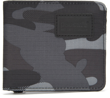 peněženka PACSAFE RFIDSAFE BIFOLD WALLET camo