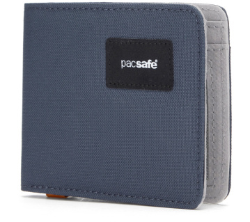 peněženka PACSAFE RFIDSAFE BIFOLD WALLET coastal blue