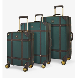 Sada cestovních kufrů ROCK TR-0193/3 ABS - zelená