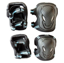 Black chrániče kolen a loktů L