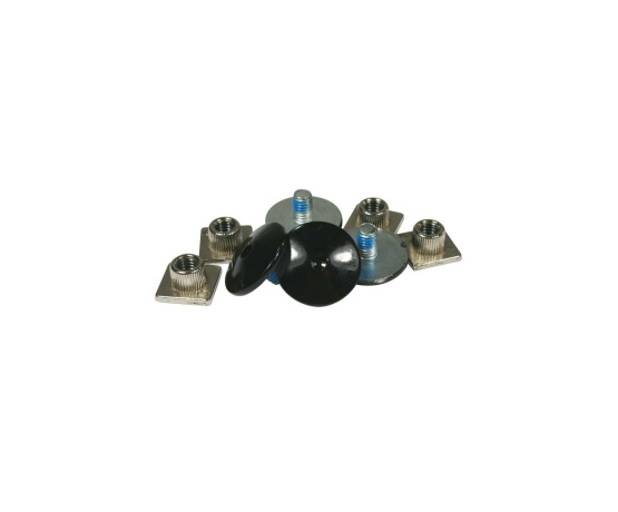Cuff Screw Set Black