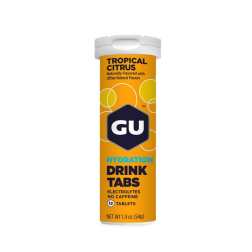 GU Hydration Drink Tabs 54 g Tropical Citrus 1 tuba (balení 8ks) EXP 03/2025