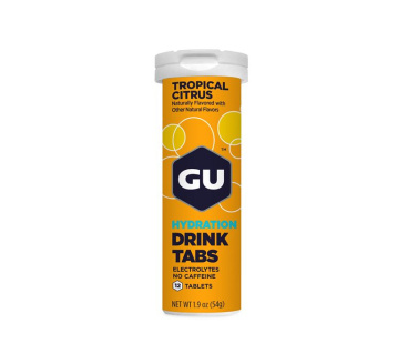 GU Hydration Drink Tabs 54 g Tropical Citrus 1 tuba (balení 8ks) EXP 03/2025