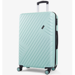 Cestovní kufr ROCK Santiago L ABS - světle zelená