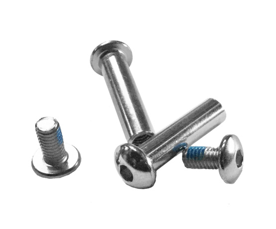 Steel Double Axle, Hex 29mm/8mm