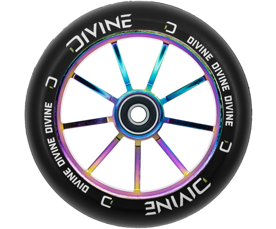 Kolečko Spoked 120mm neochrome