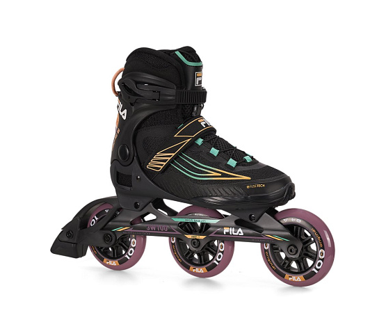 Kolečkové brusle Fila Legacy Pro 100 Lady Blk/Violet/Pink