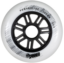 Spinner White 100mm 88A 3ks - poslední 2 sady