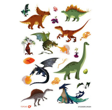 Samolepky Dino Topgal STICKERS 24054