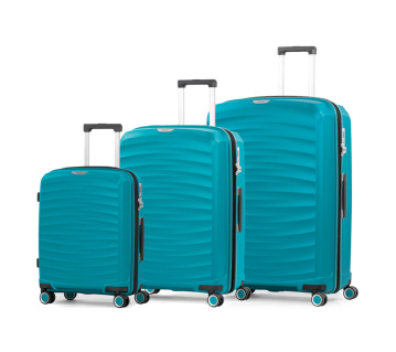 Sada cestovních kufrů ROCK TR-0212/3 PP - modrá