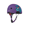 Fialová helma na koloběžku Micro LED Toucan S