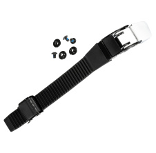 Classic Buckle Set complete Silver L / R - 18cm