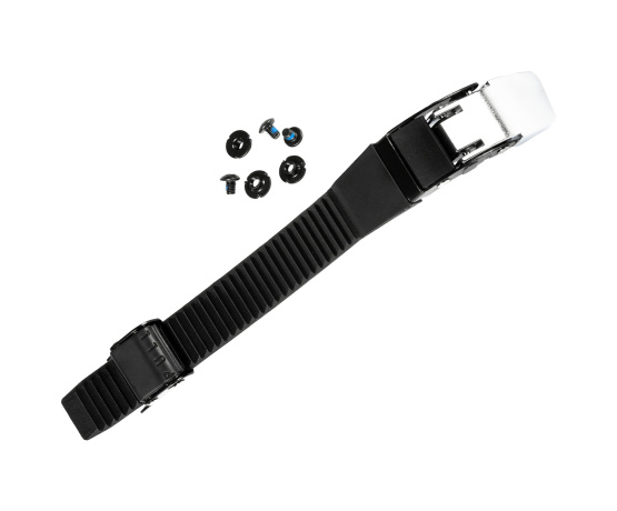 Powerslide Classic Buckle Set complete Silver L / R - 18cm