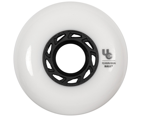 Team 72mm 88A White, 4-pack