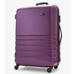 Cestovní kufr ROCK TR-0169/3-L ABS - fialová