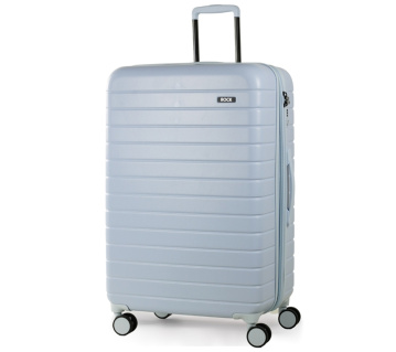 Cestovní kufr ROCK TR-0214/3-L ABS - světle modrá