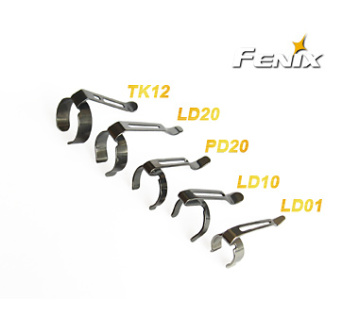 Náhradní spony pro svítilny Fenix - Fenix PD32 a UC35
