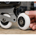 Wheels and bearings exchange