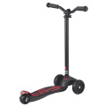 Stabilní koloběžka se širokými řídítky Micro Maxi DeLuxe Pro Black-Red
