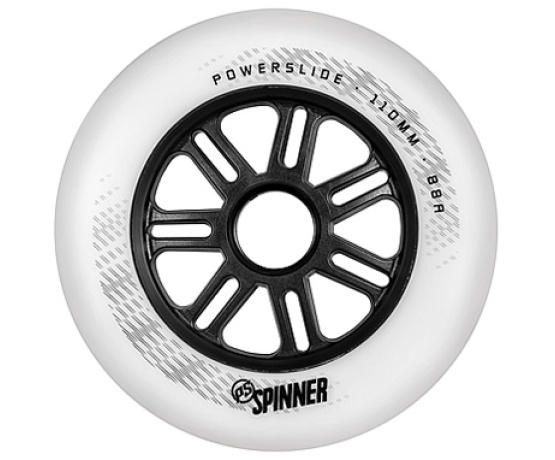 Spinner White 110mm 88A 1ks - pouze poslední 3 kolečka Spinner White 110mm 88A 1ks - pouze poslední 3 kolečka