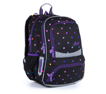 Školní batoh s puntíky Topgal NIKI 21011