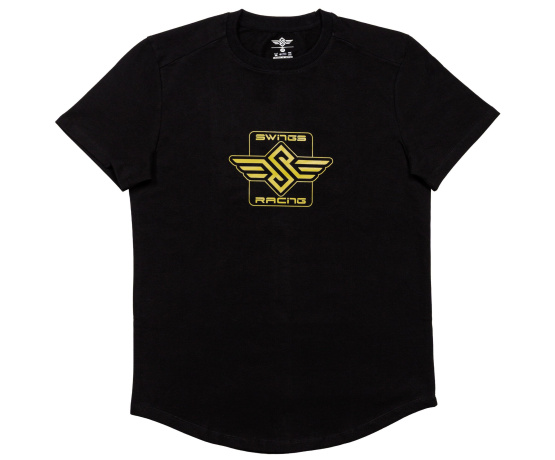 Swings Racing Tee Black