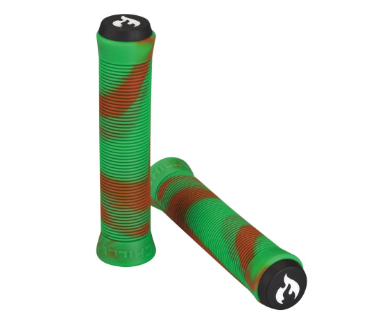 Gripy Standard 2.0 140mm zelená-oranžová
