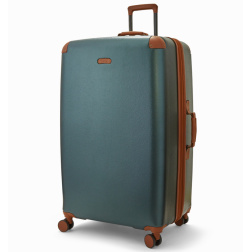 Cestovní kufr ROCK TR-0219/4-XL ABS/PC - zelená