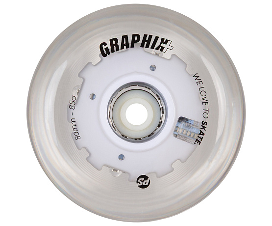 Graphix Plus 80mm, 1ks - svíticí kolečka Graphix Plus 80mm, 1ks - svíticí kolečka
