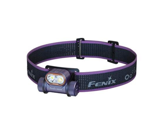 Nabíjecí čelovka Fenix HM55R - tmavě fialová