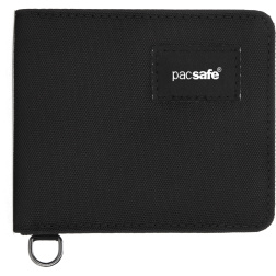 peněženka PACSAFE RFIDSAFE BIFOLD WALLET black