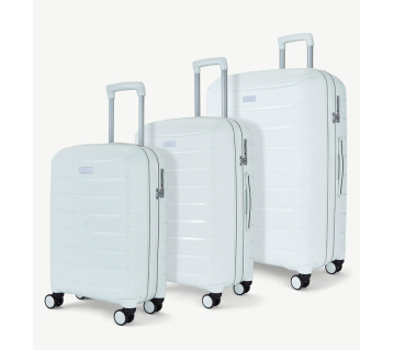 Sada cestovních kufrů ROCK TR-0241/3 PP - bílá