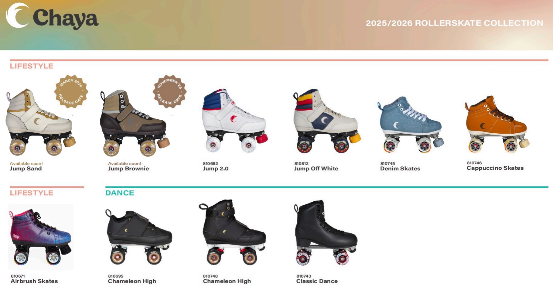 Chaya 2026 - quad skates