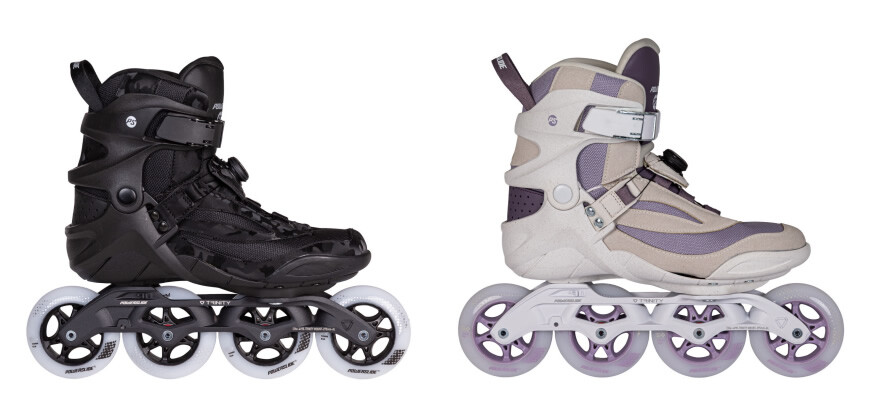 Koleckove brusle Powerslide Phuzion 90 PDS Camo and Plum