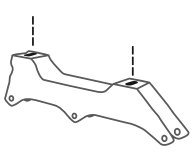 165mm montazni system ramu koleckovych brusli