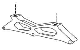 195 mm montazni system ramu koleckovych brusli