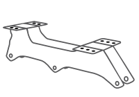 RIVETED montazni system ramu koleckovych brusli