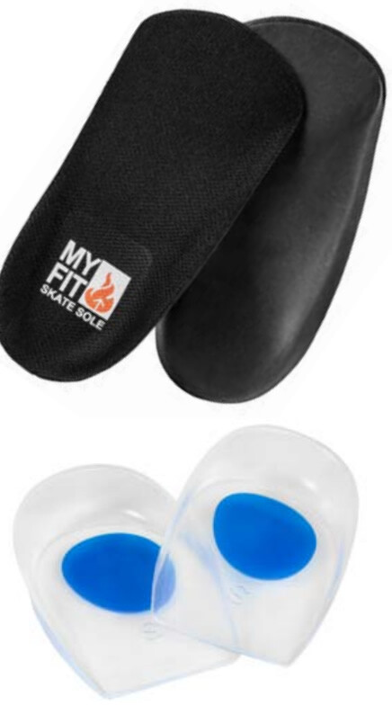 zmenseni tlaku na kotniky v inline bruslich